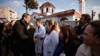Μητσοτάκης: Η υγεία θα αποτελέσει πολύ μεγάλο στοίχημα της δεύτερης τετραετίας μας