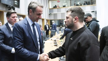 Μητσοτάκης σε Ζελένσκι: Πλήρης η στήριξη της Ελλάδας στην ευρωπαϊκή προοπτική της Ουκρανίας