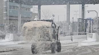 Πάνω από 150 νταλίκες ακινητοποιήθηκαν στα διόδια Μαλγάρων