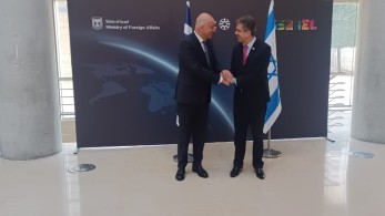 Εγκάρδια υποδοχή του ΥΠΕΞ Ισραήλ στον Δένδια