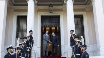 Σε θερμό κλίμα η συνάντηση Μητσοτάκη – Αναστασιάδη στο Μαξίμου