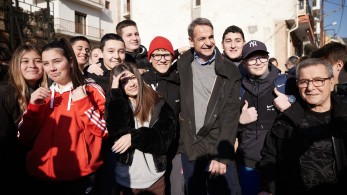 Στο Περιστέρι το απόγευμα ο Κυριάκος Μητσοτάκης