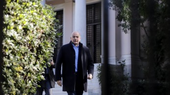 Συνάντηση Μητσοτάκη-Δένδια στο Μαξίμου