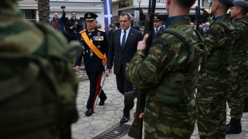 Παρουσία Παναγιωτόπουλου στις εορταστικές εκδηλώσεις για τη 202η επέτειο από την Απελευθέρωση της Καλαμάτας