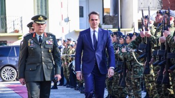 Με τον υπουργό Άμυνας της Ιταλίας θα συναντηθεί ο Κυρ. Μητσοτάκης