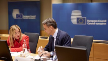 Τηλεφωνική επικοινωνία Μελόνι – Μητσοτάκη ενόψει της Ευρωπαϊκής Συνόδου Κορυφής