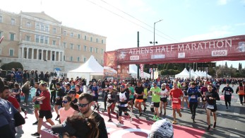 Ημιμαραθώνιος Αθήνας: Κλειστό το κέντρο μέχρι το μεσημέρι
