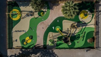 Δήμος Αθηναίων: Νέα παιδική χαρά απέκτησε το Μεταξουργείο (pics)