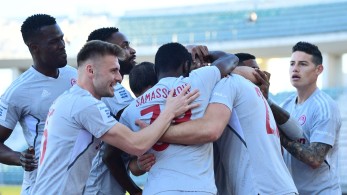 Προπόνηση… με τριάρα του Ολυμπιακού στον Βόλο