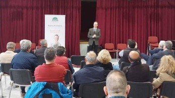 Πλήθος κόσμου στην εκδήλωση του Χρήστου Ξενοκώστα στην Κερατέα