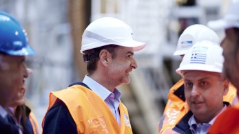 Ο Μητσοτάκης στο εργοτάξιο του μετρό στην Κατεχάκη – Ο μετροπόντικας ξεκινά να σκάβει για την γραμμή 4 (ΕΙΚΟΝΕΣ)