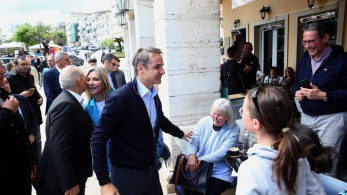 Μητσοτάκης: Η Κέρκυρα είναι ένα μοναδικό ζωντανό μνημείο πολιτισμού (φωτό)