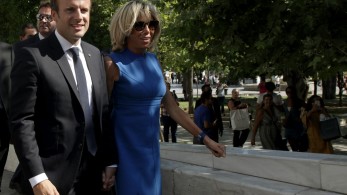 Επίσημη επίσκεψη του ζεύγους Μακρόν στην Ολλανδία