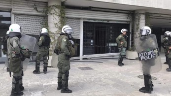 Επίθεση με πέτρες εναντίον αστυνομικών στο ΑΠΘ