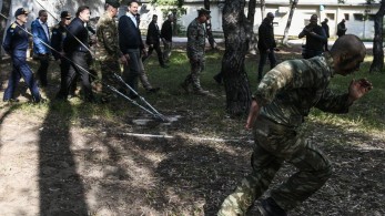 Μητσοτάκης: Ισχυρές ένοπλες δυνάμεις προστατεύουν τα κυριαρχικά μας δικαιώματα (φωτό)