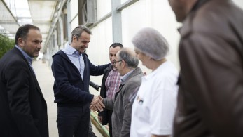 Επίσκεψη Μητσοτάκη στην Ξάνθη: Η ξενάγηση στη Sunlight, τα Θερμοκήπια Θράκης και η στήριξη στις ΑΠΕ
