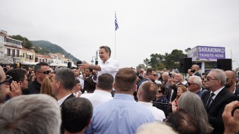 Μητσοτάκης: Κανένας εφησυχασμός - Μάχη μέχρι την τελευταία ψήφο