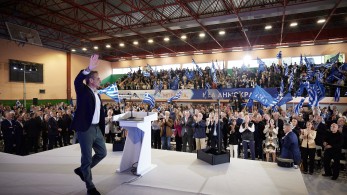 Μητσοτάκης: Σε μια τετραετία η Ελλάδα από τόπος σκορποχώρι έγινε πατρίδα με σύνορα σε γη, αέρα και θάλασσα