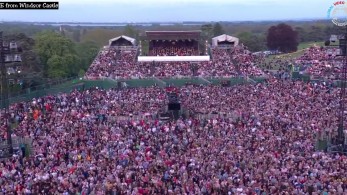 Στέψη του βασιλιά Καρόλου: Μεγάλη συναυλία στο κάστρο του Ουίνδσορ - Δείτε live