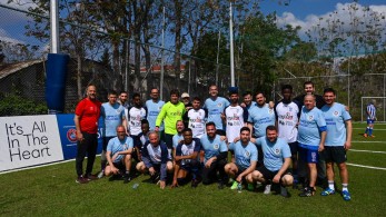 Ο Μπακογιάννης έβαλε… ποδοσφαιρικά παπούτσια για καλό σκοπό