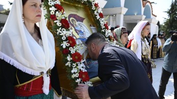 Στον εορτασμό του Αγίου Γεωργίου στη Χαλκίδα ο Χαρδαλιάς (Φωτογραφίες)
