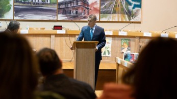 Ο Αλκιβιάδης Στεφανής σε εκδήλωση των AHEPA για την εθνική ασφάλεια