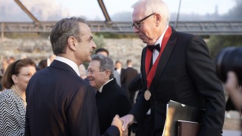 Βραβείο Pritzker: Παρουσία Κυριάκου Μητσοτάκη και Μαρέβας Γκραμπόφσκι η βράβευση του σερ Άλαν Τσίπερφιλντ