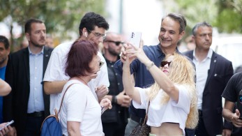 Εκλογές 2023 - Μητσοτάκης: τι είπε στους δημοσιογράφους λίγο πριν ανοίξουν οι κάλπες
