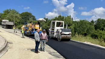 Στα εργοτάξια των εργατικών κατοικιών Αγίου Ιωάννη Κέρκυρας ο Στέφανος Γκίκας