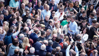 Εκλογές 2023 - Μητσοτάκης από Νάουσα: Το δίλημμα των εκλογών είναι «σταθερότητα ή χάος»