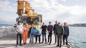 OKAA και Εναλεία καθάρισαν τον βυθό της Ιχθυόσκαλας Πάτρας