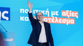 Εκλογές 2023 - Κοσμοπλημμύρα στο ΟΑΚΑ για τον Κωστή Χατζηδάκη