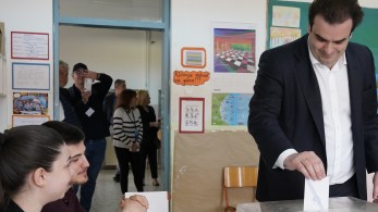Ψήφισε ο Κυριάκος Πιερρακάκης