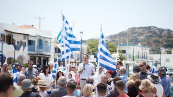 Εκλογές 2023 - Μητσοτάκης από Λειψούς: Η πατρίδα μας έχει σύνορα και φυλάσσονται