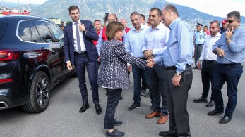 Κατερίνα Σακελλαροπούλου: τίμησε το αξίωμά της