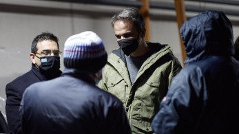 Ο Μητσοτάκης συναντά τον Κώστα Ζ. - Βρήκε στέγη και δουλειά με το πρόγραμμα «Στέγαση και Εργασία»