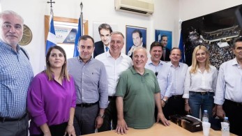 Εκλογές 2023 - Νέα Δημοκρατία: Βαρβιτσιώτης και Καλαφάτης στις Σέρρες λίγα 24ωρα πριν τις κάλπες