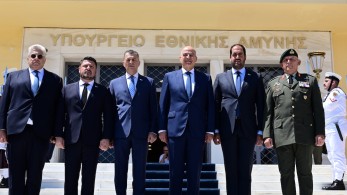 Νίκος Δένδιας: Η Ελλάδα επιζητά την ειρηνική συνύπαρξη αλλά επιχειρεί ξίφος δικαίου