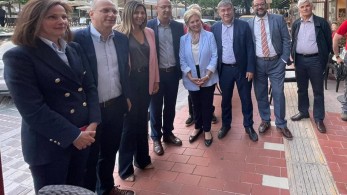 Οικονόμου και Ζαχαράκη «όργωσαν» την Ευρυτανία