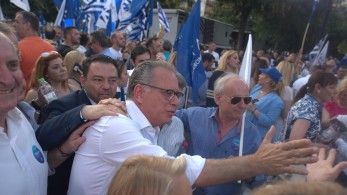 Εκλογές 2023 - Γιώργος Κουμουτσάκος: Συνεχίζω σταθερά, με το κεφάλι ψηλά