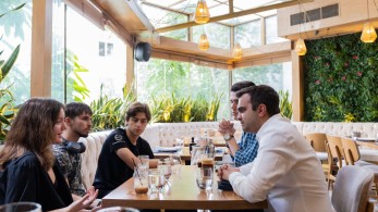 ΟΝΝΕΔ: συνάντηση του Ορφέα Γεωργίου με την ομάδα ρομποτικής του 1ου ΕΠΑΛ Διονύσου