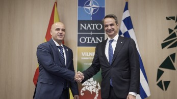 ΝΑΤΟ - Συνάντηση Μητσοτάκη-Κοβάτσεφκι: στο επίκεντρο οι εξελίξεις στα Βαλκάνια