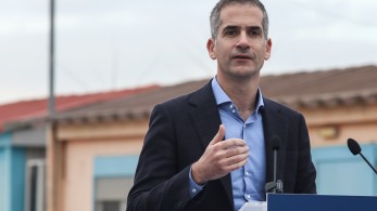 Ο Κώστας Μπακογιάννης στην κορυφή του Ολύμπου