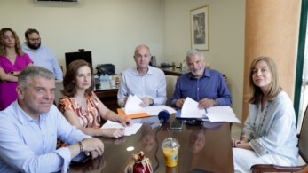 Επίσκεψη Πατούλη στη Μεταμόρφωση