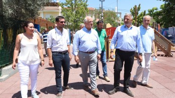 Γιώργος Πατούλης: επισκέφθηκε τον δήμο Παλλήνης - «Αυξήσαμε στο 98% την απορροφητικότητα πόρων ΕΣΠΑ»