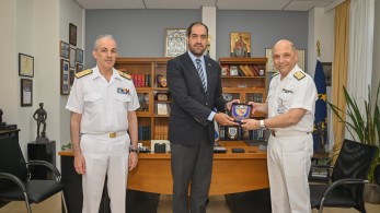 Γιάννης Κεφαλογιάννης: επίσκεψη με τον Νίκο Χαρδαλιά στο Ναυτικό Νοσοκομείο Αθηνών