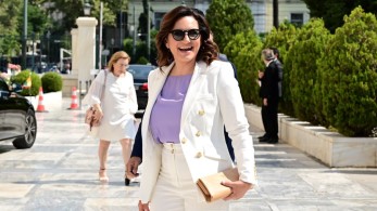 Όλγα Κεφαλογιάννη: συνάντηση με τον πρόεδρο του ΞΕΕ και τον Κώστα Μπακογιάννη