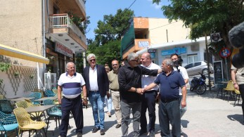 Επίσκεψη Πατούλη στον Δήμο Μάνδρας - Ειδυλλίας