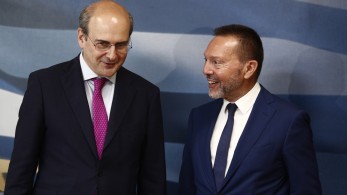 Συνάντηση Χατζηδάκη - Στουρνάρα: αισιόδοξοι για την πορεία της ελληνικής οικονομίας