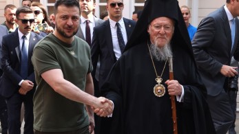 Στο Φανάρι ο Ζελένσκι – Προσευχήθηκε με τον Οικουμενικό Πατριάρχη Βαρθολομαίο